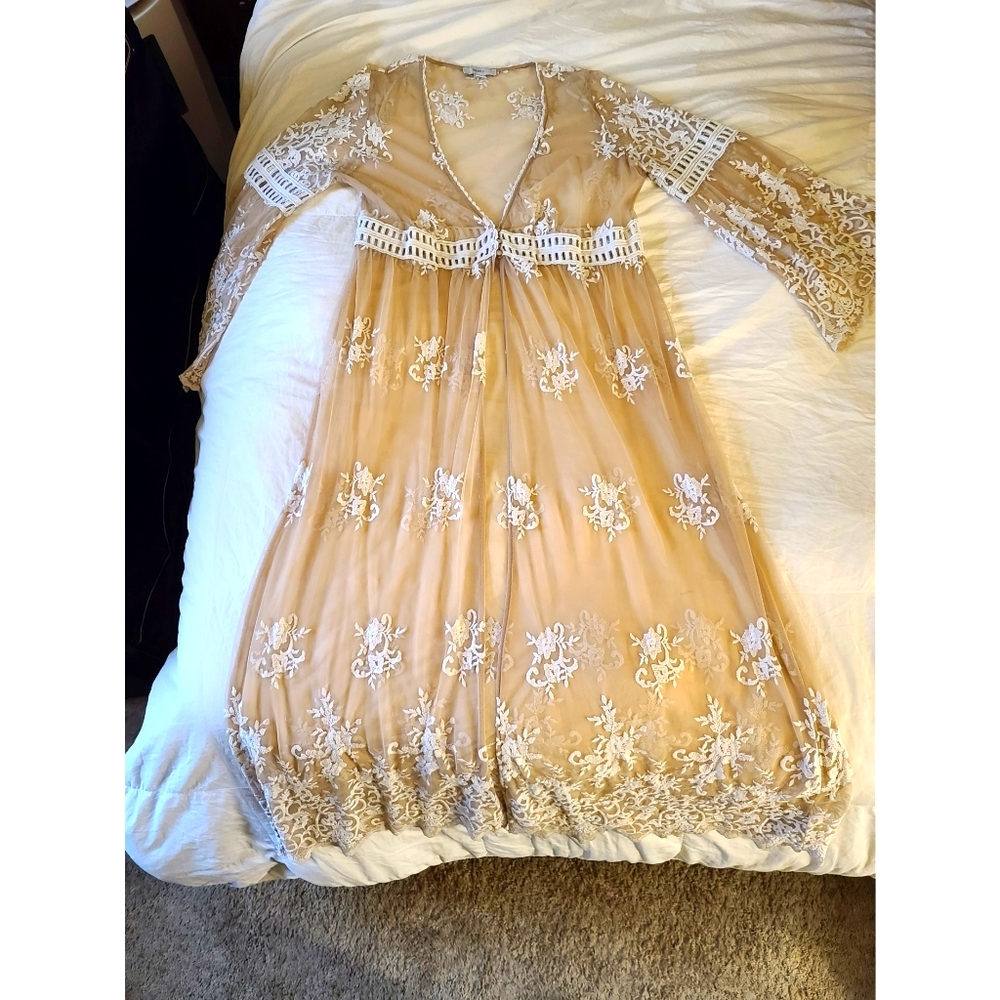 Forever 21 long line kimono